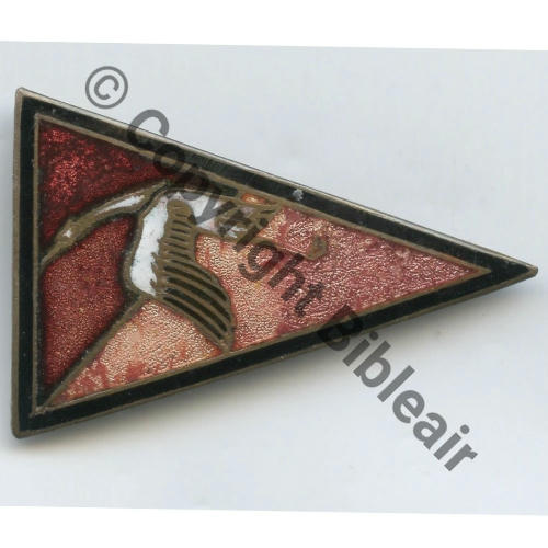 A1111  1932.44 A1111NH SPA.67 1eDrille GC.1.5 CIGOGNE FANION  SM Bol fenetre allonge Dos lisse  No172 Src.olivier450 250EurInv 